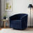 Chenille Upholstered Swivel Accent Chair -151578945