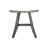 Satori 18 in. W x 12 in. D Teak Shower Bench in Coquina Grey-39515269