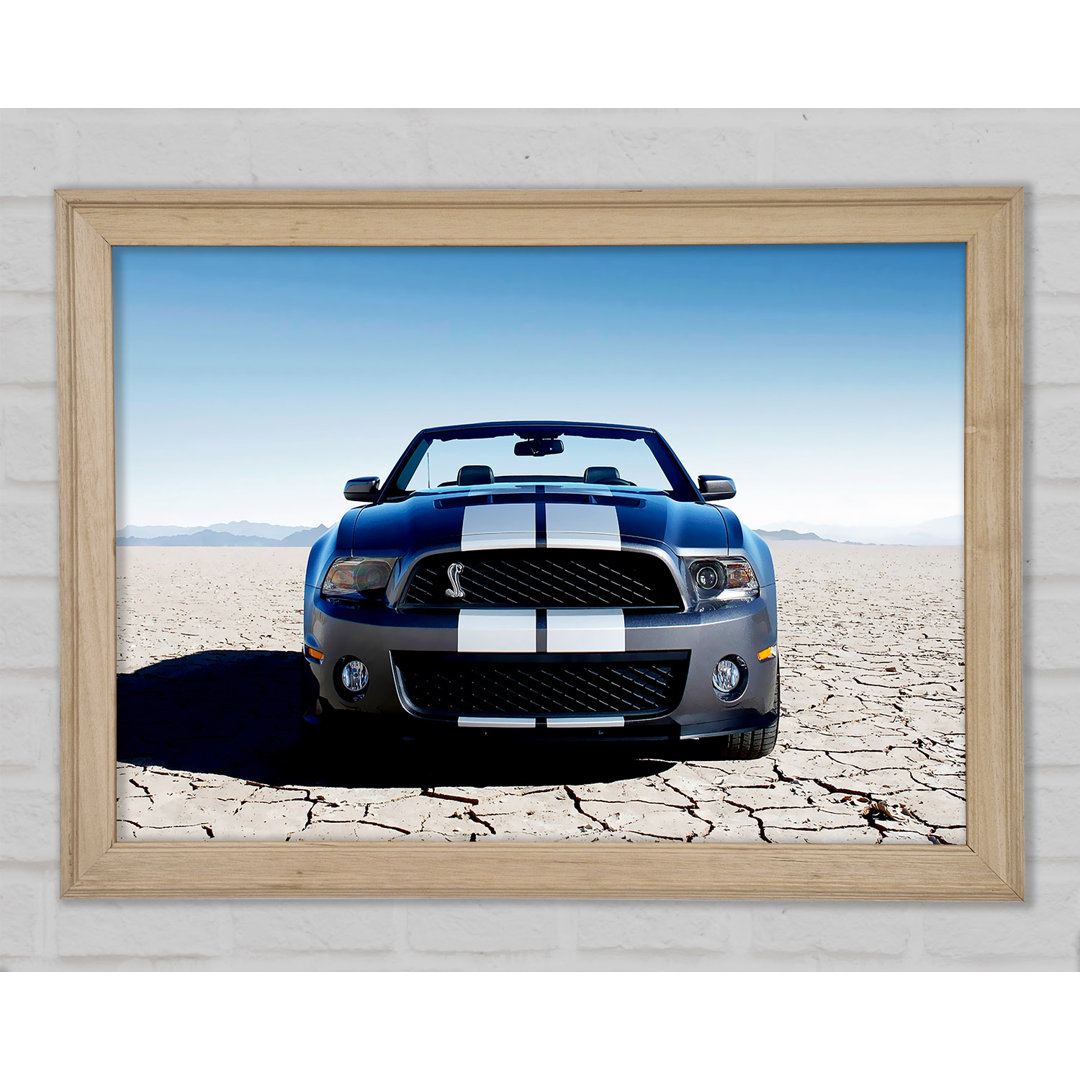 Mustang Shelby Frontprofil - Druck