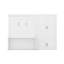 Grand lit escamotable avec placard