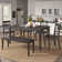 Alexa-Mae 6 - Person Solid Wood Top Four Leg Dining Set