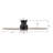  48" Ceiling Fan With Remote, Light Kit Included.-1177046072