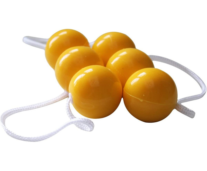 Boules jaunes, Jaune