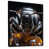 Black Floater Framed Canvas