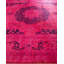 Tapis rose / bleu marine unique 9 pi 2 po x 12 pi Dupoini