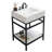 24" Natural Carrara Marble Console Bathroom Vanity-1208127022-1232766894