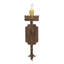 Lampe murale bougie 1 lumières
