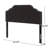 Tufted Upholstered Headboard Queen Size, Solid Wood Head Board With Durable Metal Legs, Adjustable Height Queen Headboard With Nailhead Trim,Fabric Headboard In Modern Button Tuffted Design