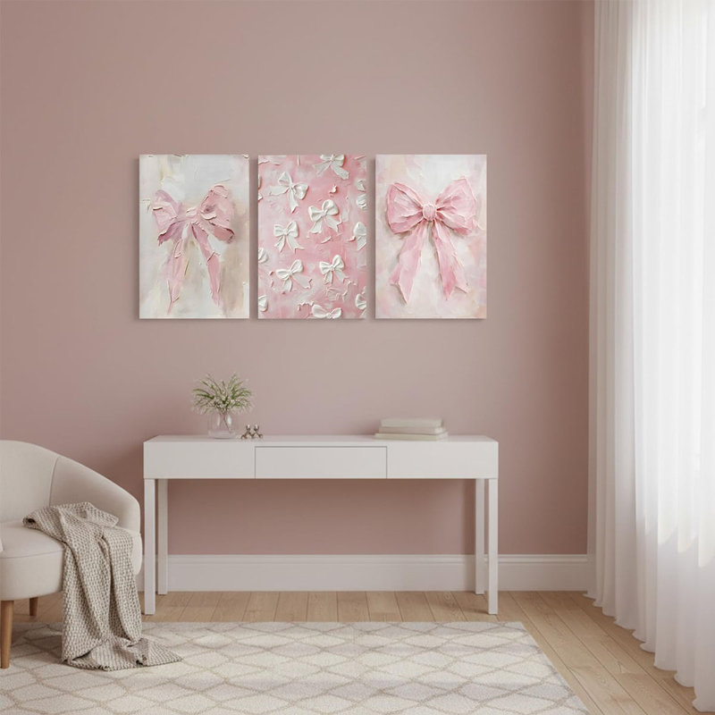 3 Piece Wrapped Canvas Wall Art