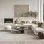 Tapis d'intérieur moderne ivoire Ebern Designs Reimann-1467872327