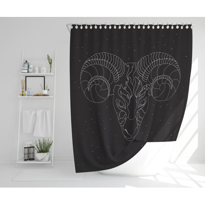 Isamary Polyester Shower Curtain Set