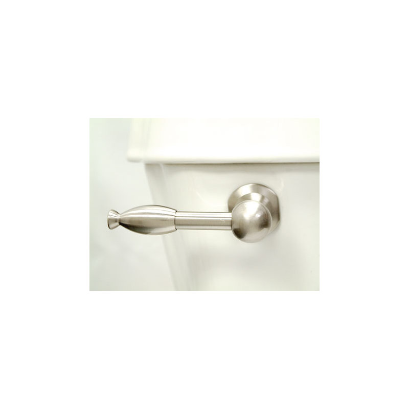 Levier de réservoir de toilette Knight, Nickel brossé