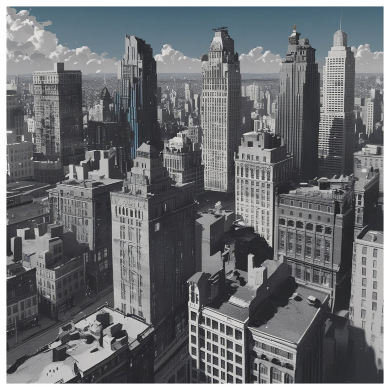 Housses de couette New York City Skyline, Grand lit