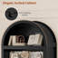 Bibliothèque 81 po, bibliothèque à 5 niveaux avec tiroirs de rangement-462135939