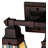 Zinc Alloy Armed Sconce