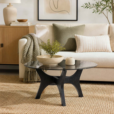 Table basse Mid-Century moderne, idéale pour les salons et les bureaux, peu encombrante et élégante