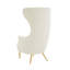 Velvet Wingback Chair-1489247797