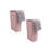 Slim Laundry Hamper, 40 Liter Capacity, Hinged Lid, 2 Pack-81245420-112438265