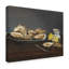 «Oysters» par Edward Manet - reproduction d'art sur toile tendue-611308624