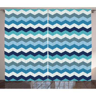 Beshoy Semi Sheer Curtain Pair