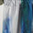 Blue Glam Texture I - Polyester Curtain-267187130