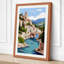 Mediterranean Village Light Coastal 1 Piece Wrapped Canvas Wall Art-1046548758-1046548766