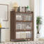Armoire en métal avec 3 portes rabattables pour la chambre à coucher, le bureau, le salon, le couloir et le vestibule