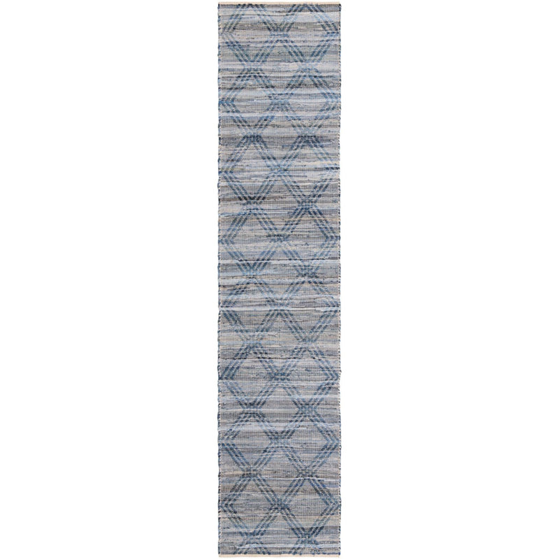 Lessly Cotton Indoor Rug, Runner 2'7" x 12'