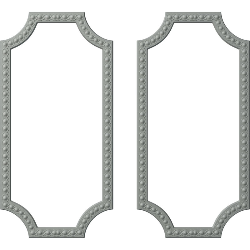 Panneau de pièce de monnaie Foster, L 24 po x H 48 po, Double