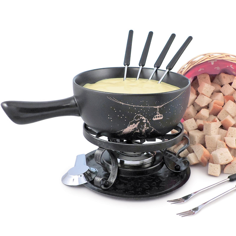 Swissmar Gruyère 9 Piece Cheese Fondue Set