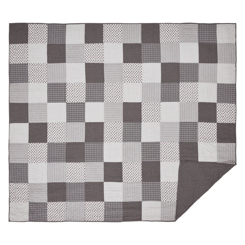 Florette Cotton Twill Quilt, King