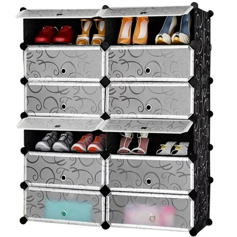 24 Pair Stackable Shoe Storage Box
