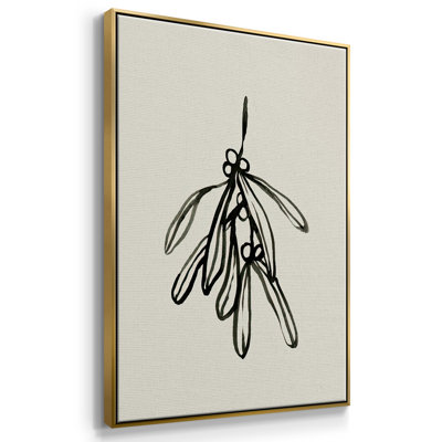 «Mistletoe S croquis II», reproduction sur toile