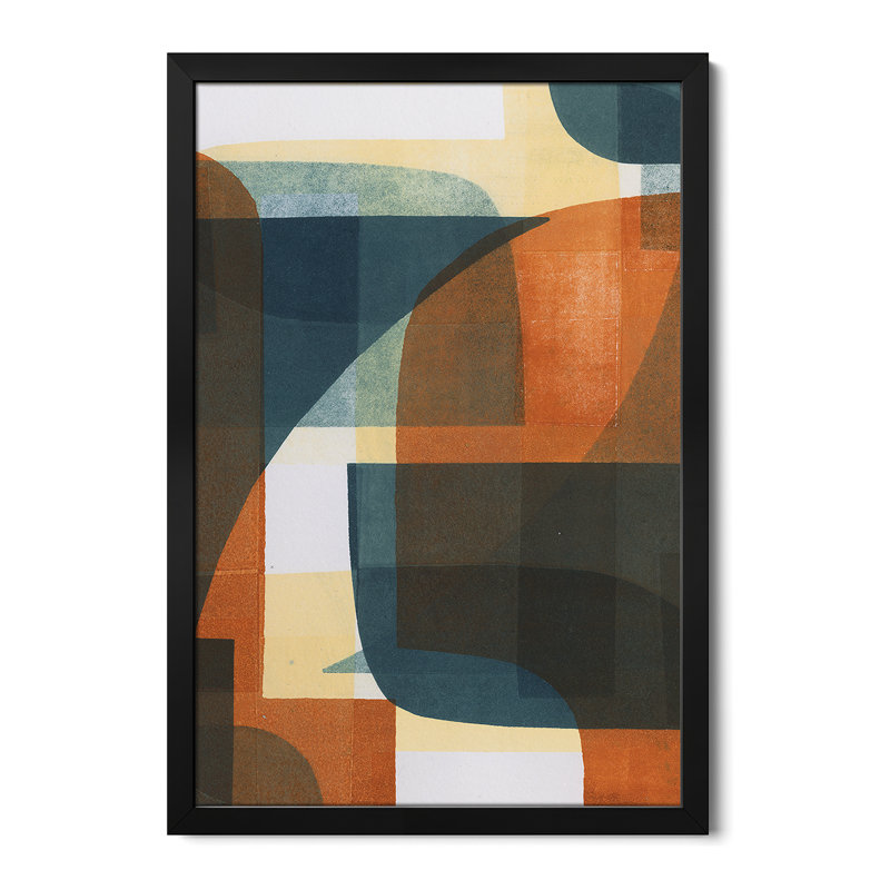 Bleu lent - reproduction d'art mural - affiche de galerie, H 24 po x l 16 po