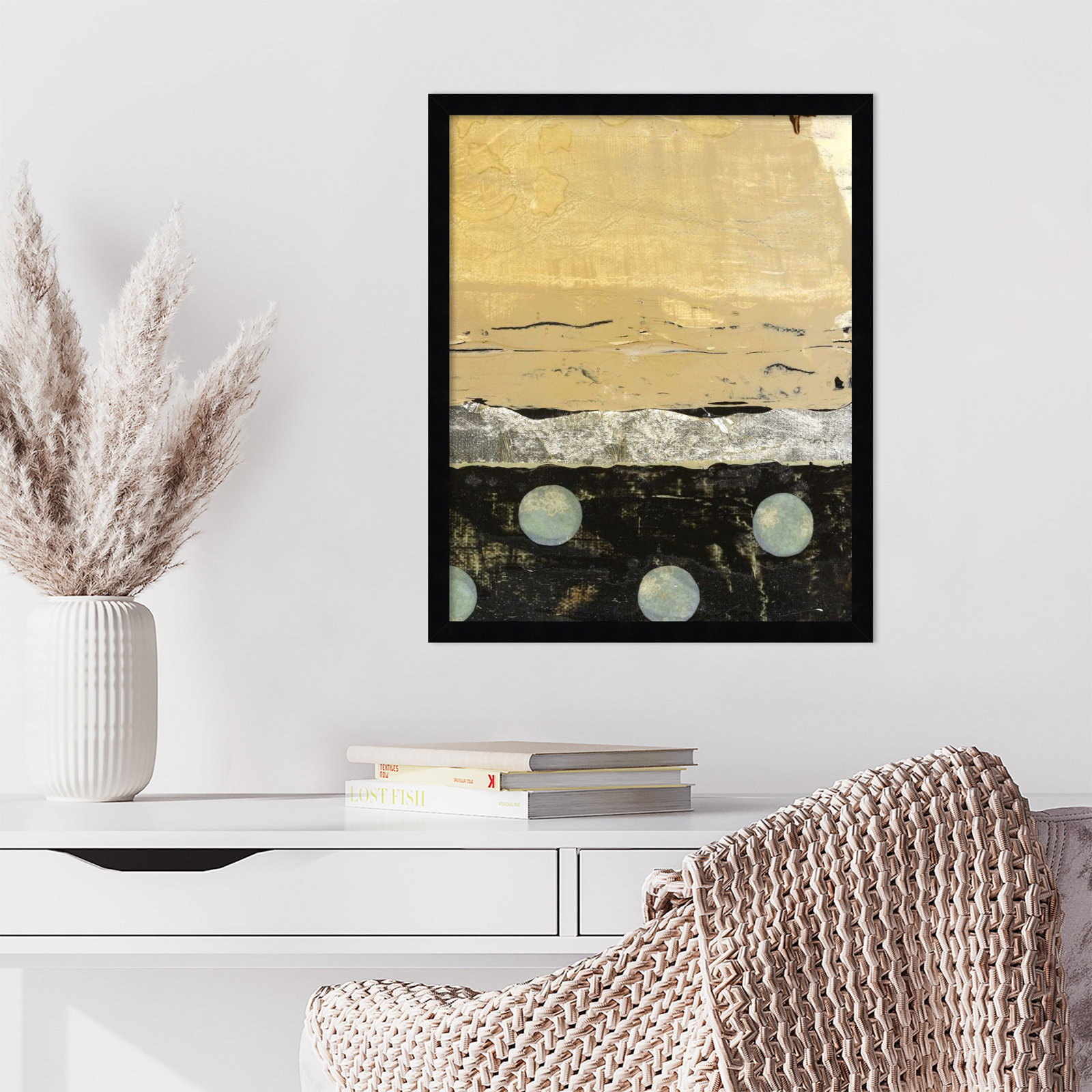 Dirty Weather II Print by Natalie Avondet, Black, 21" H x 17" W