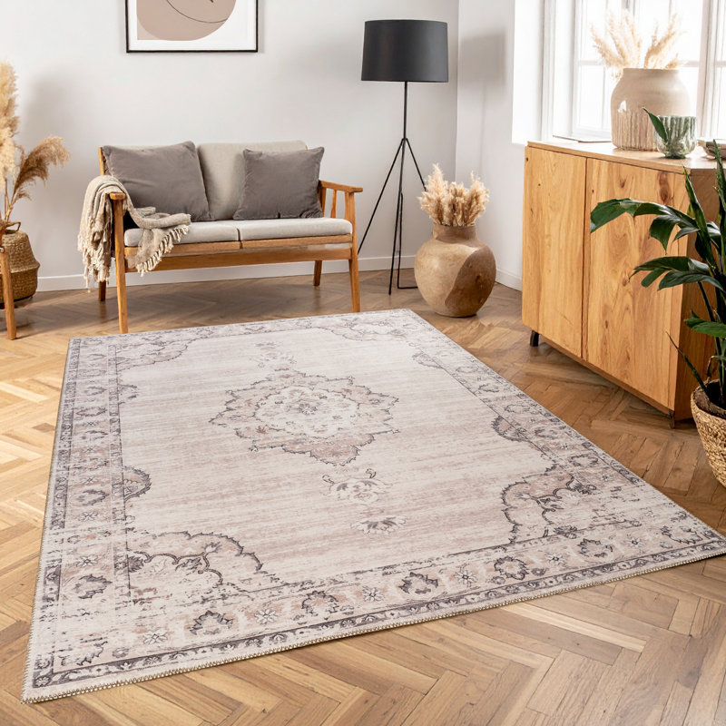 Ellerbe WF_RYL1006 Beige 7'10" x 10'6", 7'10"x10'6"
