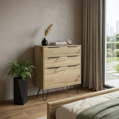 Abdoulaziz Three Drawer Dresser
