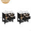Ensemble de meuble-lavabo simple 60 po avec lavabo en céramique 60 po-1130613222