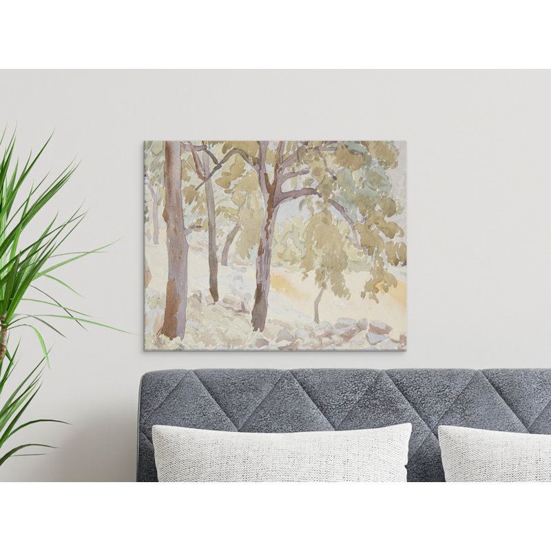 Shen Wrapped Canvas Print Set, 60x30