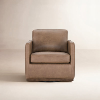 Bobbi Upholstered Swivel Armchair