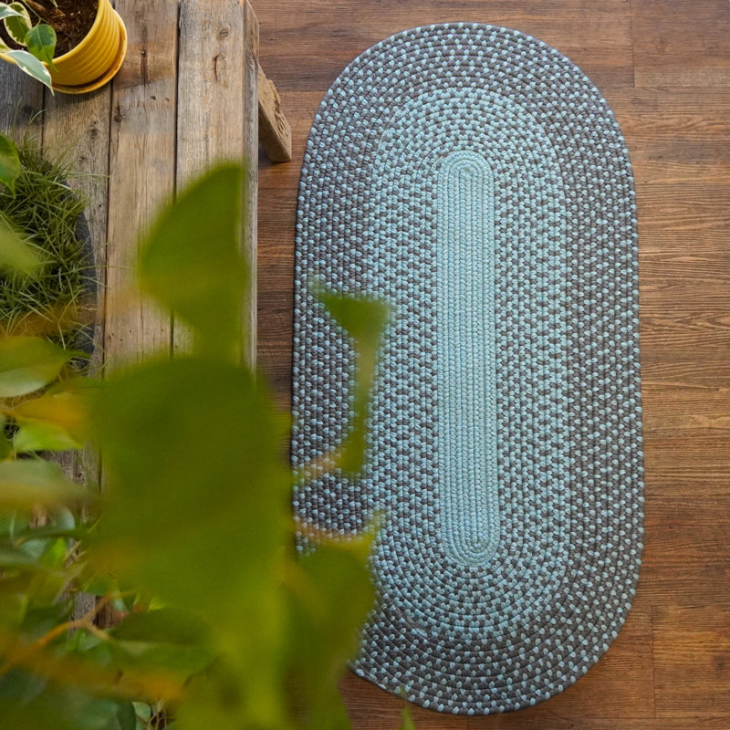 Tapis ovale intérieur / extérieur, Ovale 2 pi 6 po x 5 pi