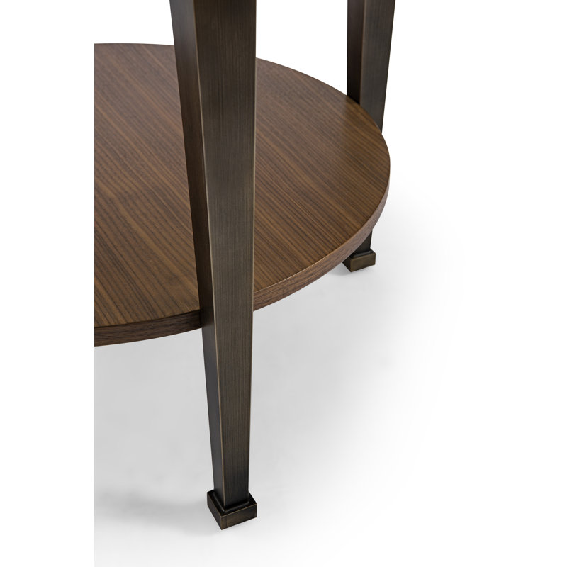 Table de bout en verre Amariee