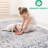 6x9 /grey Area Rug - Stain , Non-shedding For Bedroom, Eat-in Kitchen, Dorm Room, Dining Room Non-shedding, Home Office,-1451633902