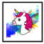 Art sur toile licorne arc-en-ciel-47848626-47848638