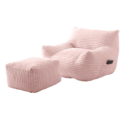 Bean Bag Chair For Adults, Oversized Comfy Beanbag Living Room Lazy Sofa For Bedroom & Dorm