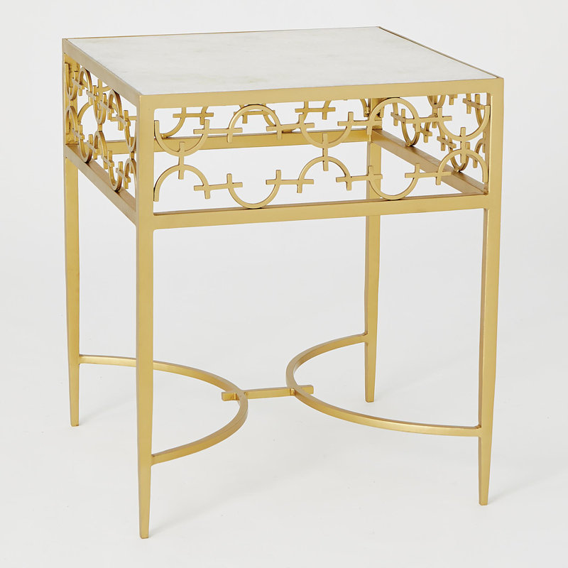 Table d'appoint C-Fret - Argent