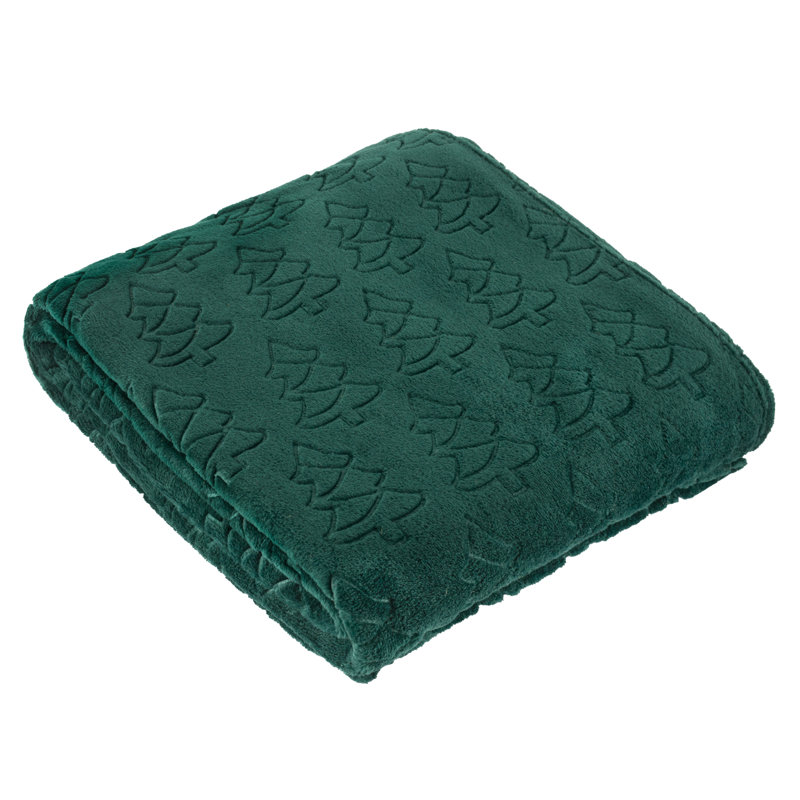 Festive Trees Throw Blanket