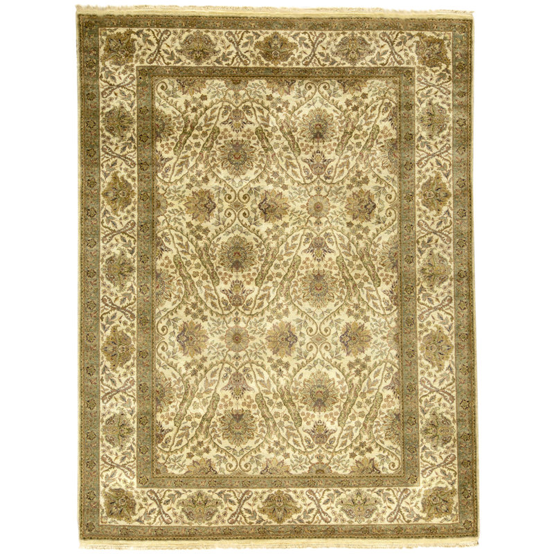Hand Knotted Wool Oriental Indoor Rug