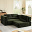Velours côtelé 4 places Army, suède confortable, structure stable, convient aux grands parents, support doux