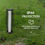 Black Solar Powered Integrated LED Pathway Light